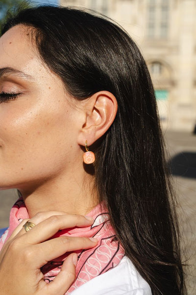 Boucles d’oreilles EVA ORANGE
