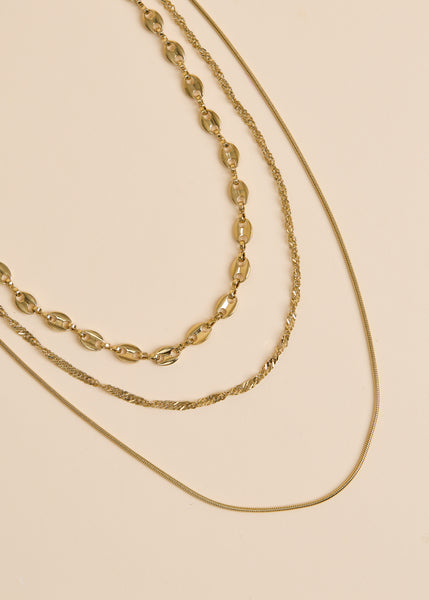 Collier triple rangs TARA