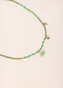 Collier IRMA vert