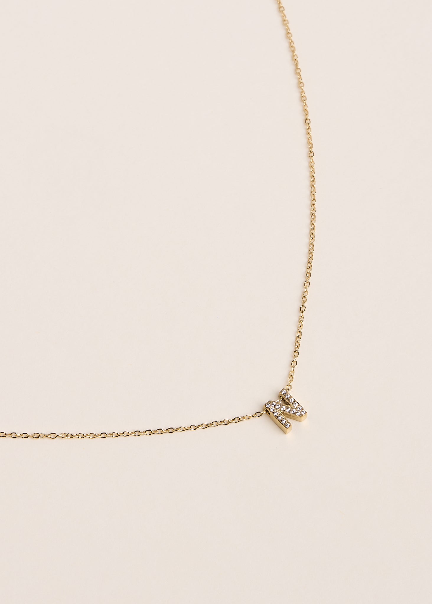 Collier lettre N