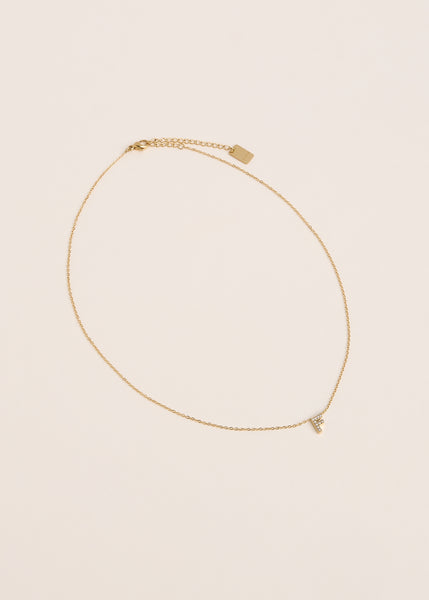 Collier lettre F