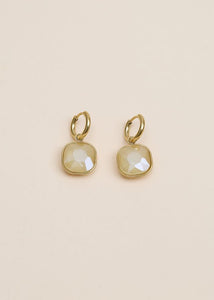 Boucles d’oreilles EVA jaune
