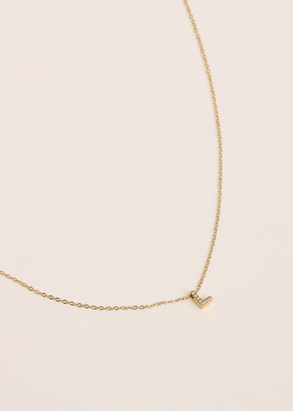 Collier lettre L