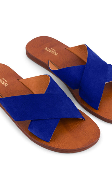 SANDALES JULIAN BLEU MAJORELLE