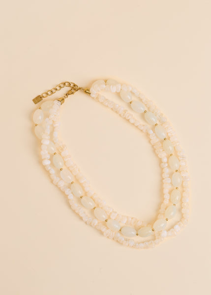 Collier AVA blanc