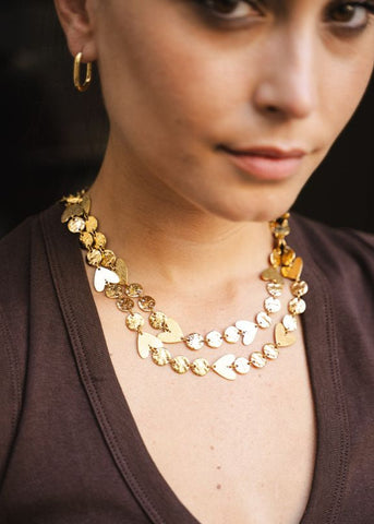 Collier sautoir AMOR