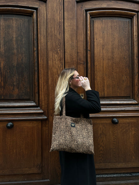 Totebag LEOPARD BAZAR CHIC