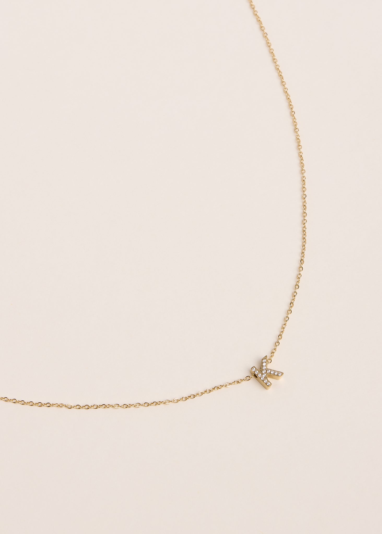 Collier lettre K