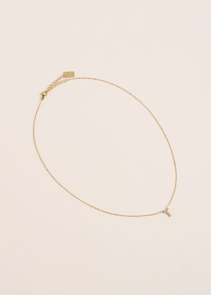 Collier lettre T