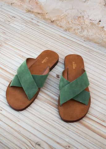 SANDALES JULIAN VERT AGAVE