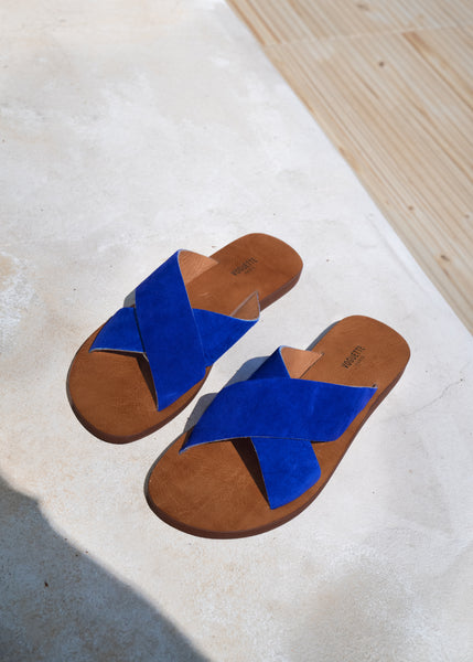 SANDALES JULIAN BLEU MAJORELLE
