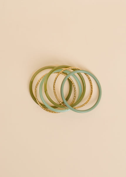 Joncs CALISTA Vert - Lot de 6