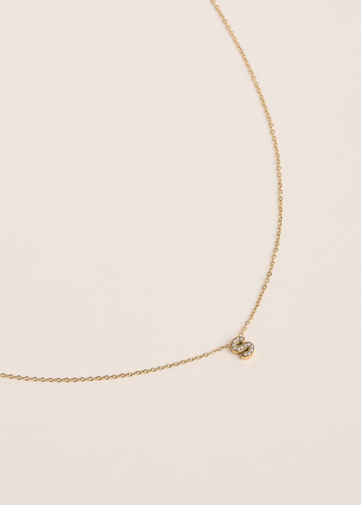Collier lettre S
