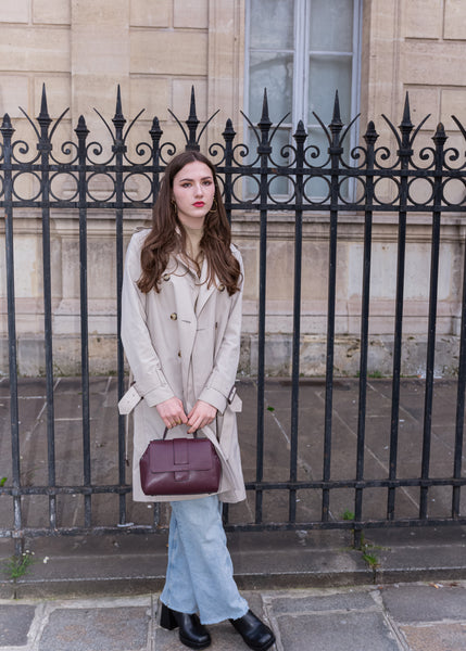 Sac INES bordeaux - Voguette Paris