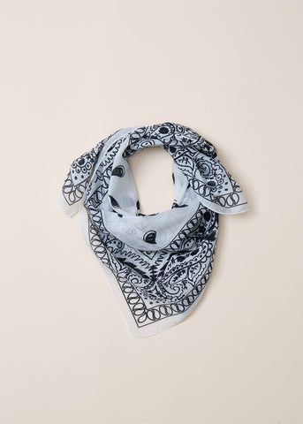 Mini bandana blanc