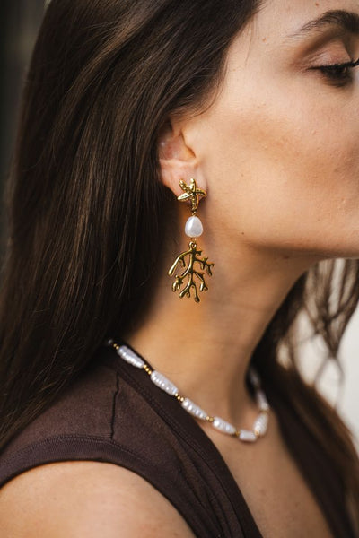 Boucles d’oreilles CORAIL