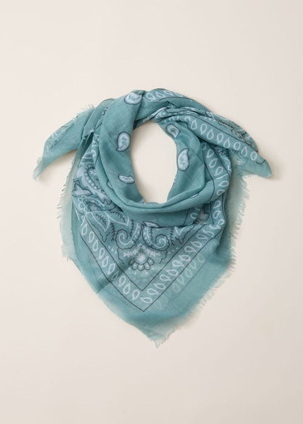 BANDANA MAXI BLEU JADE
