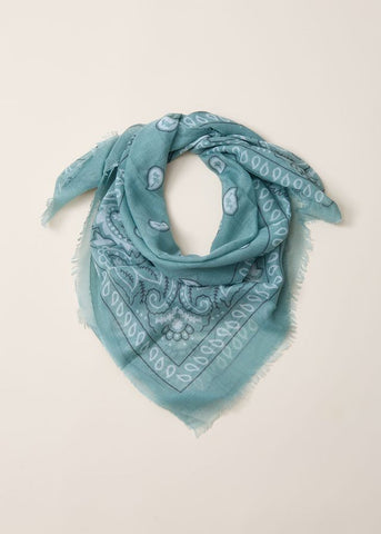 BANDANA MAXI BLEU JADE