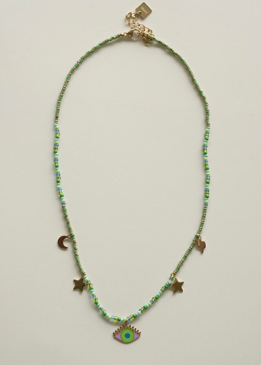 Collier IRMA vert