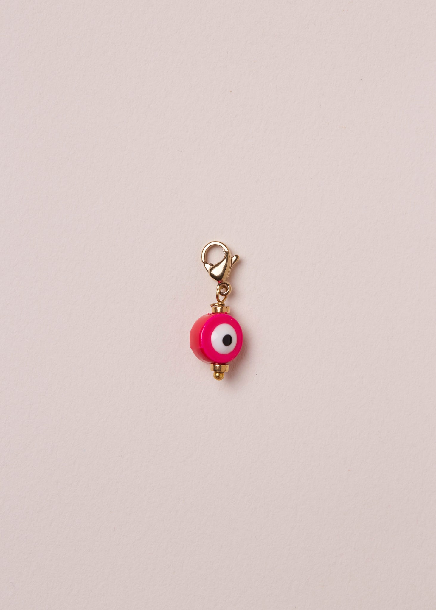 CHARM’S / PENDENTIF OEIL ROSE - Voguette Paris