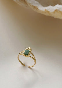 Bague DELLA verte