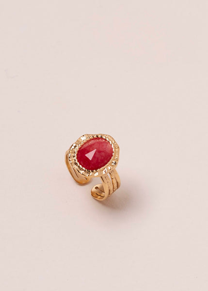 Bague EDEN fuchsia