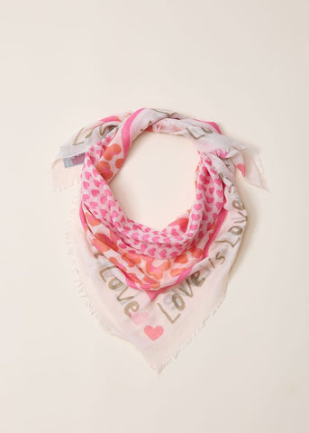 Foulard LOVE ROSE