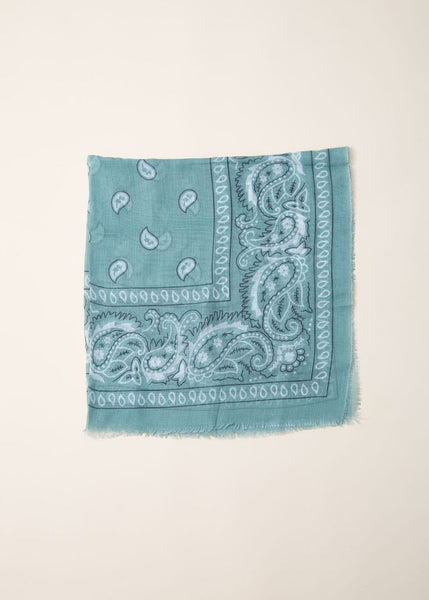 BANDANA MAXI BLEU JADE