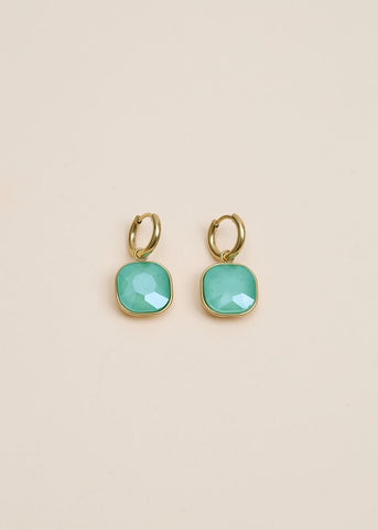 Boucles d’oreilles EVA VERTE