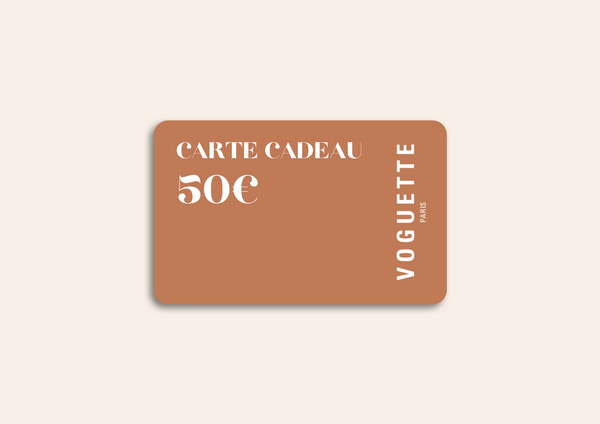 E-Carte-Cadeau Voguette - Voguette Paris