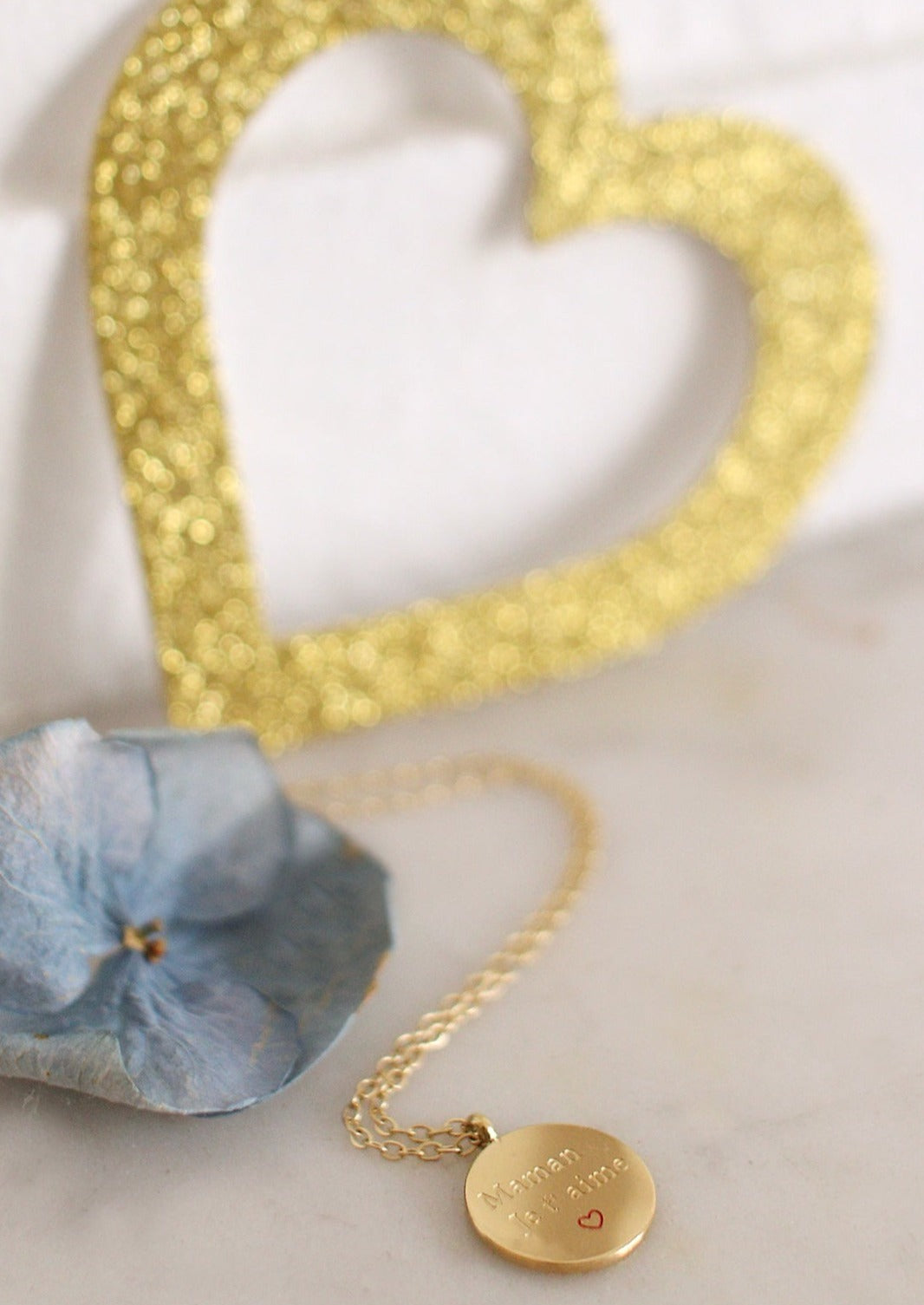 Collier MAMAN JE T'AIME - Voguette Paris