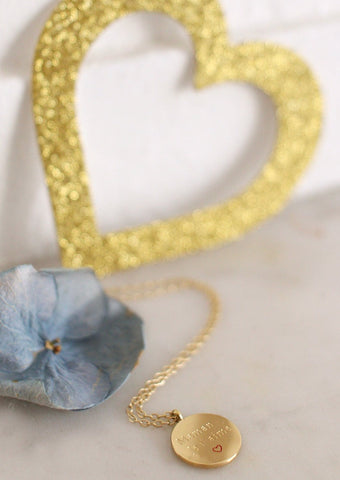 Collier MAMAN JE T'AIME - Voguette Paris