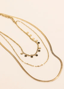 Collier triple TINA - Voguette Paris