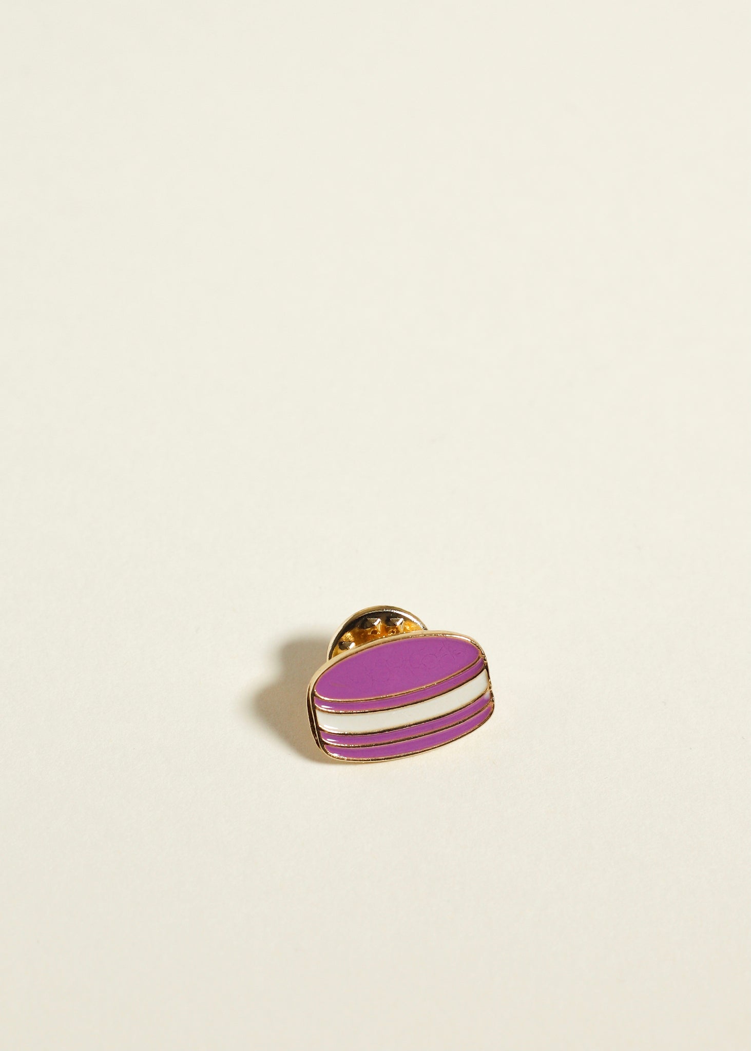 Pin’s MACARON violet - Voguette Paris