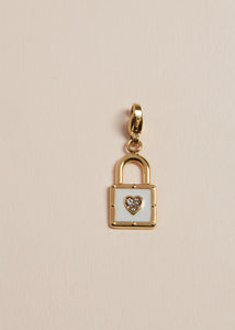 CHARM’S / PENDENTIF CADENAS BLANC - Voguette Paris